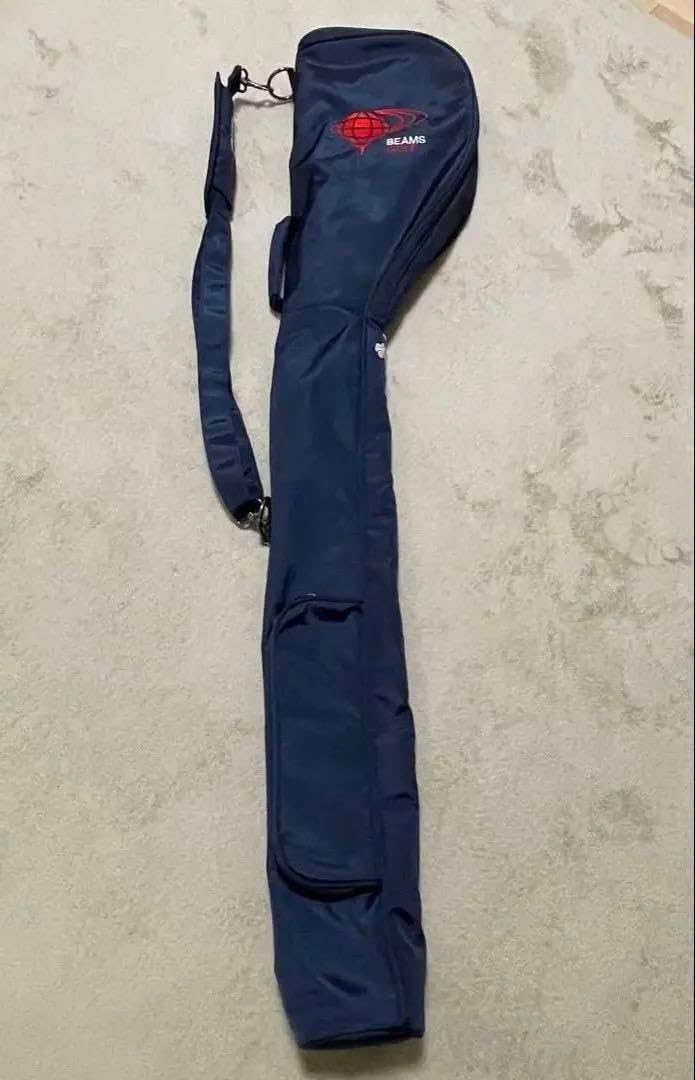 BEAMS GOLF キャディバッグ ネイビー BEAMS GOLF スタンド式ゴルフ